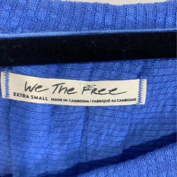FREE people “we the free” marine blue tunic. Size XS. New! - Picture 5 of 8